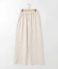 ZMLGE22128 al'aise modulation(アレーズモジュレーション) ドロストイージーパンツ アイボリー