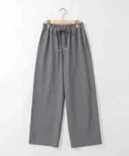 ZMLGE22128 al'aise modulation(アレーズモジュレーション) ドロストイージーパンツ ダークグレー