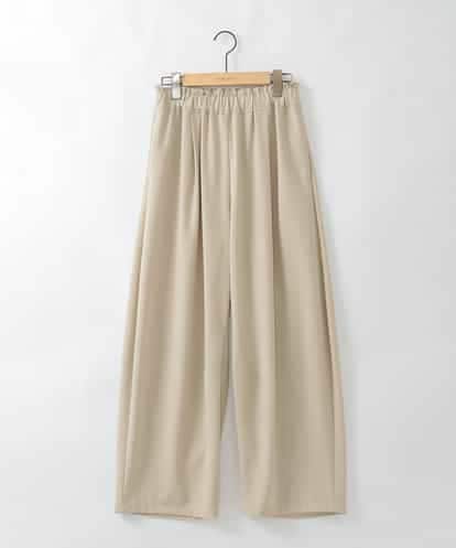 ZMLGE25128 al'aise modulation ウエストギャザーバレルワイドパンツ