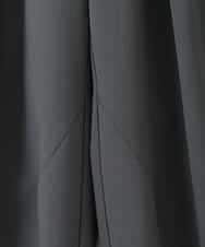 ZMLGE25128 al'aise modulation(アレーズモジュレーション) ウエストギャザーバレルワイドパンツ ダークグレー