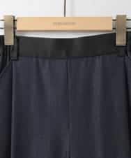 ZMLGE27128 al'aise modulation(アレーズモジュレーション) ポイントレースジャージーバレルパンツ ネイビー