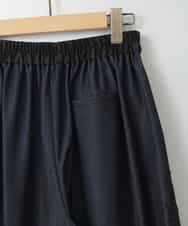 ZMLGE27128 al'aise modulation(アレーズモジュレーション) ポイントレースジャージーバレルパンツ ネイビー