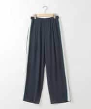 ZMLGE28170 al'aise modulation(アレーズモジュレーション) サイドラインイージーパンツ ネイビー