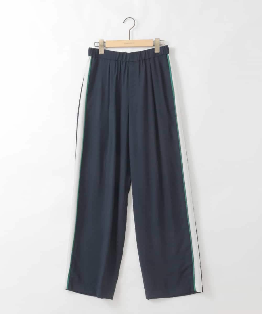 ZMLGE28170 al'aise modulation(アレーズモジュレーション) サイドラインイージーパンツ ネイビー