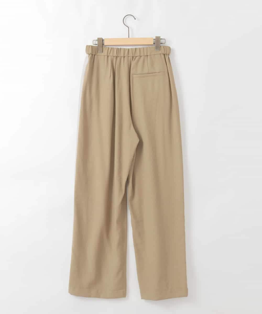 ZMLGE28170 al'aise modulation(アレーズモジュレーション) サイドラインイージーパンツ ベージュ