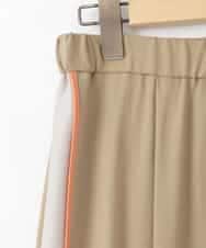 ZMLGE28170 al'aise modulation(アレーズモジュレーション) サイドラインイージーパンツ ベージュ