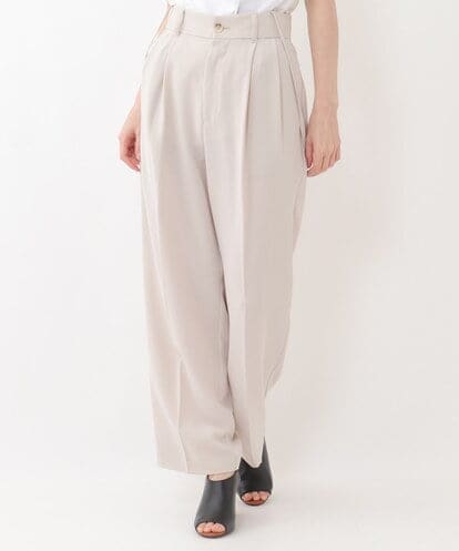 ZMLGN02150  サスペンダー付きタックパンツ