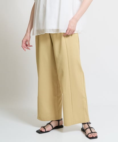 ZMLHW34165  ウエストリボンワイドパンツ