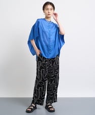 シアーワイドパンツ