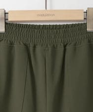 ZMLJB05128 al'aise modulation(アレーズモジュレーション) カーブフォルムストレッチイージーパンツ カーキ