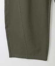 ZMLJB05128 al'aise modulation(アレーズモジュレーション) カーブフォルムストレッチイージーパンツ カーキ