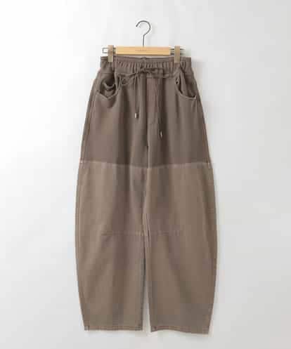 ZMLJB11145 al'aise modulation ジョイントデザインバレルレッグパンツ