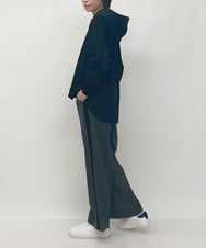 ZMLJT04150 al'aise modulation(アレーズモジュレーション) 【日本製】センタープレスラインパンツ グレー