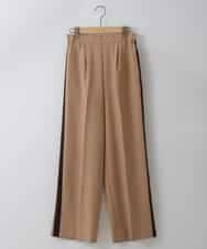 ZMLJT04150 al'aise modulation(アレーズモジュレーション) 【日本製】センタープレスラインパンツ ベージュ