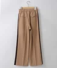 ZMLJT04150 al'aise modulation(アレーズモジュレーション) 【日本製】センタープレスラインパンツ ベージュ