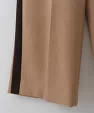 ZMLJT04150 al'aise modulation(アレーズモジュレーション) 【日本製】センタープレスラインパンツ ベージュ