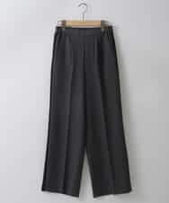 ZMLJT04150 al'aise modulation(アレーズモジュレーション) 【日本製】センタープレスラインパンツ グレー