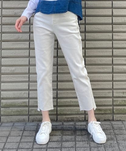 ZMLTB40130 al'aise modulation サイドラインストレッチデニム