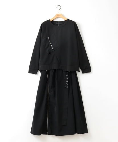 ZMNGE10170 al'aise modulation ジップデザインセットアップ