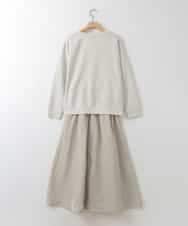 ZMNGE10170 al'aise modulation(アレーズモジュレーション) ジップデザインセットアップ アイボリー