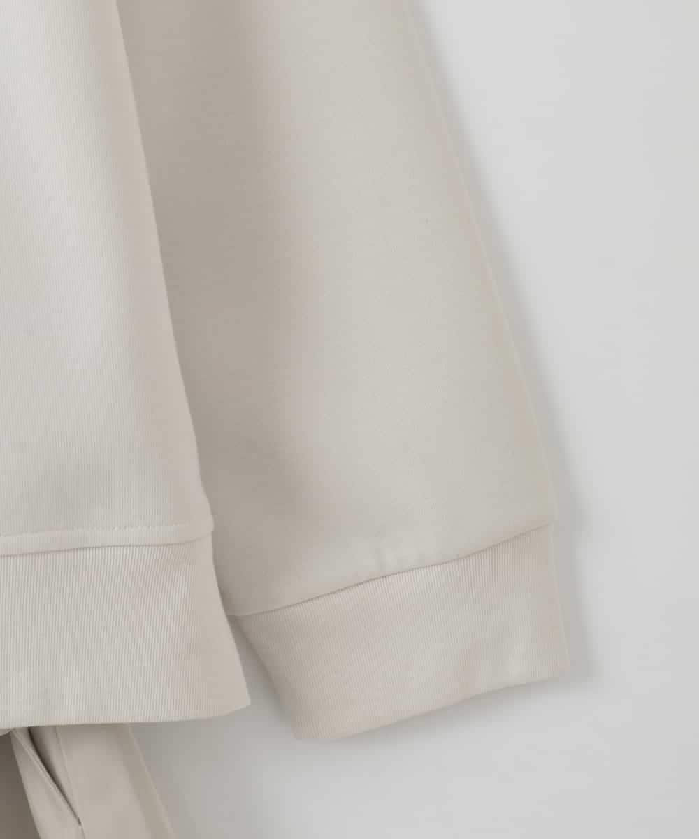 ZMNGE10170 al'aise modulation(アレーズモジュレーション) ジップデザインセットアップ アイボリー