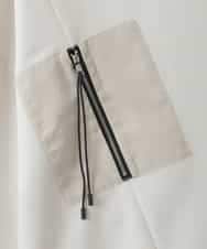 ZMNGE10170 al'aise modulation(アレーズモジュレーション) ジップデザインセットアップ アイボリー