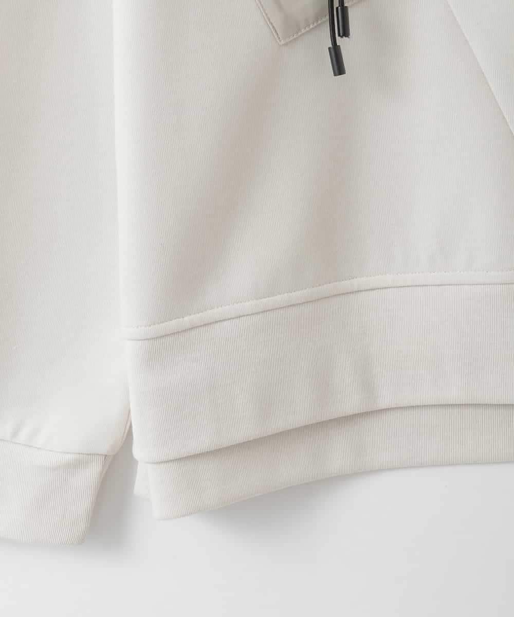 ZMNGE10170 al'aise modulation(アレーズモジュレーション) ジップデザインセットアップ アイボリー