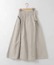 ZMNGE10170 al'aise modulation(アレーズモジュレーション) ジップデザインセットアップ アイボリー