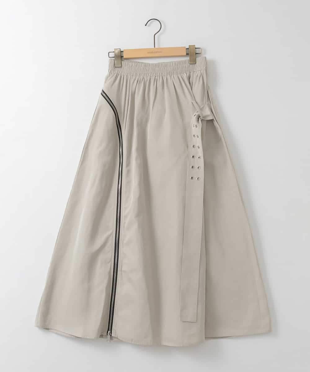 ZMNGE10170 al'aise modulation(アレーズモジュレーション) ジップデザインセットアップ アイボリー