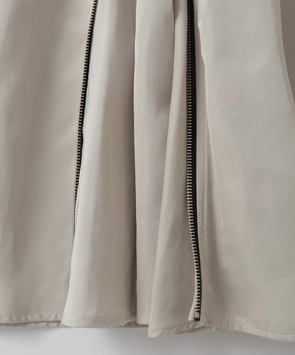 ZMNGE10170 al'aise modulation(アレーズモジュレーション) ジップデザインセットアップ アイボリー