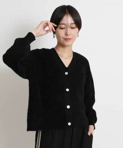 ZMSAB37140  配色ラメニットカーディガン