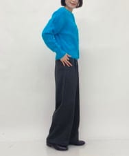 ZMSAW26220 al'aise modulation(アレーズモジュレーション) メタルボタンニットカーディガン ブルー