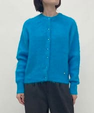ZMSAW26220 al'aise modulation(アレーズモジュレーション) メタルボタンニットカーディガン ブルー
