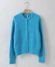 ZMSAW26220 al'aise modulation(アレーズモジュレーション) メタルボタンニットカーディガン ブルー