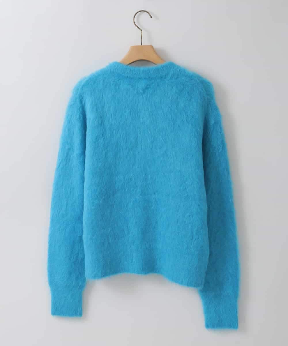 ZMSAW26220 al'aise modulation(アレーズモジュレーション) メタルボタンニットカーディガン ブルー