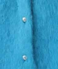 ZMSAW26220 al'aise modulation(アレーズモジュレーション) メタルボタンニットカーディガン ブルー