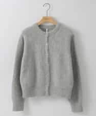 ZMSAW26220 al'aise modulation(アレーズモジュレーション) メタルボタンニットカーディガン ライトグレー