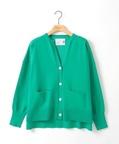 ZMSEE01140 al'aise modulation スキッパークルーネックカーディガン