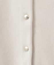 ZMSEE02128 al'aise modulation(アレーズモジュレーション) 【洗える】ダブルフェイス配色ニットカーディガン アイボリー