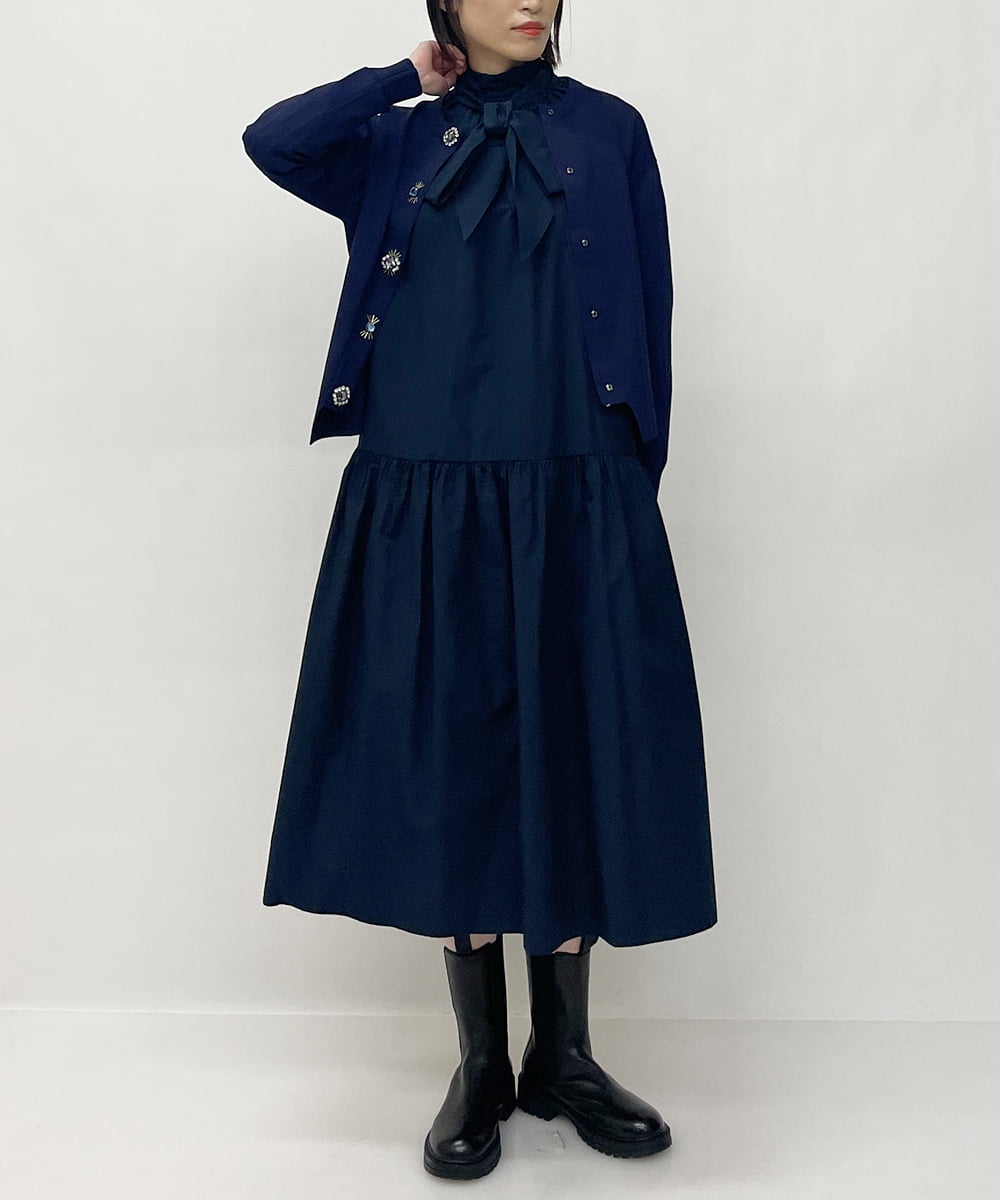 tricot COMME des GARCONS ニット キャップ ボタン装飾