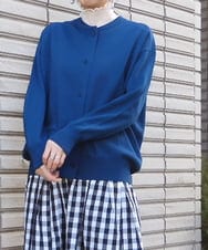 ZMSFQ05120 al'aise modulation(アレーズモジュレーション) サマーニットブルゾン ネイビー