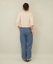 ZMSGE15170 al'aise modulation(アレーズモジュレーション) ビジューボタンニットカーディガン ピンク