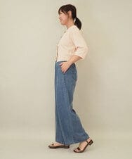 ZMSGE15170 al'aise modulation(アレーズモジュレーション) ビジューボタンニットカーディガン ピンク