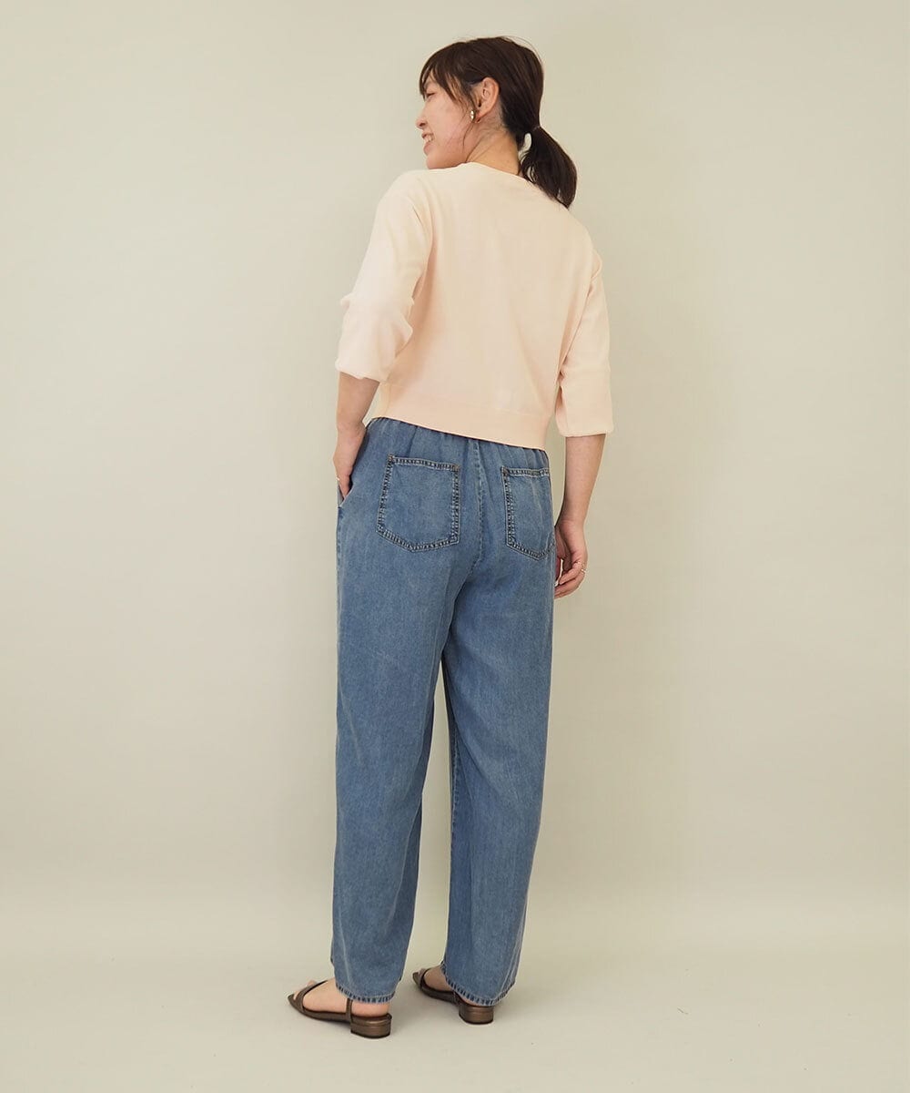 ZMSGE15170 al'aise modulation(アレーズモジュレーション) ビジューボタンニットカーディガン ピンク