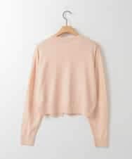 ZMSGE15170 al'aise modulation(アレーズモジュレーション) ビジューボタンニットカーディガン ピンク