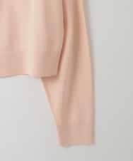 ZMSGE15170 al'aise modulation(アレーズモジュレーション) ビジューボタンニットカーディガン ピンク