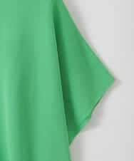 ZMSGE27110 al'aise modulation(アレーズモジュレーション) 【洗える】サラッと2WAYカーディガン グリーン