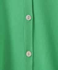 ZMSGE27110 al'aise modulation(アレーズモジュレーション) 【洗える】サラッと2WAYカーディガン グリーン