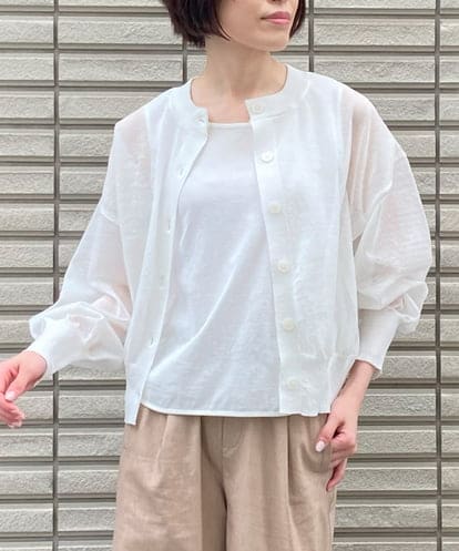 ZMSGW20139  ナチュラルシアーカーディガン