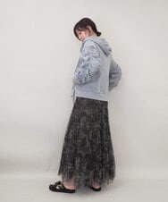 ZMTGE11150 al'aise modulation(アレーズモジュレーション) ドロストコードパーカー ライトグレー